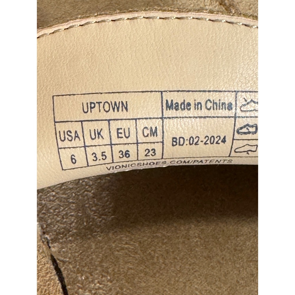 Vionic Tan Suede Loafers - Picture 9 of 12